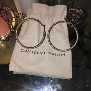 David Yurman Hoop Earrings